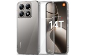 Handys - Cover & Cases - Tech-Protect  FlexAir Hybrid Case for Xiaomi 14T Pro - Transparent - 5906302371334