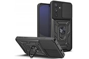 Handys - Cover & Cases - Tech-Protect CamShield Pro Case for Samsung Galaxy S24 FE - Black - 5906302371518