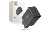 Handys - Adapter und Ladegeräte - Tech-Protect NC45W-GAN 2-PORT PD45W AC Charger - Black - 5906302372386