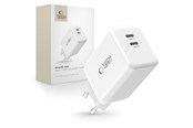 Handys - Adapter und Ladegeräte - Tech-Protect NC45W-GAN 2-PORT PD45W Charger - White - 5906302372393