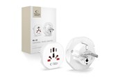 Handys - Adapter und Ladegeräte - Tech-Protect Universal Travel Adapter for EU - White - 5906302380459