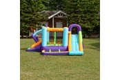 Spiele im Freien - Doctor Dolphin Jump n`fun Hüpfburg inkl. 450 watt Gebläse - 82003