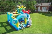 Spiele im Freien - Doctor Dolphin Sea Animals Hüpfburg inkl. 450 watt Gebläse - 72048