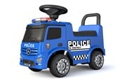 Rutscherautos und Laufräder - Mercedes Antos Polizei-Rutschauto mit Sirenen und Blaulicht. - 6950928