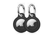 Handys - Cover & Cases - Tech-Protect Rough 2-pack Case for Apple AirTag - Black - 5906302360710