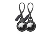Handys - Cover & Cases - Tech-Protect Rough 2-pack Case for Apple AirTag - Black - 5906302360772