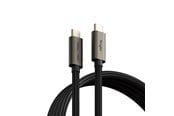 USB Kabel - Ringke USB-C 3.2 Gen. PD240W 200cm Cable - Black - 8809961785078