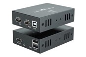 Repeater, boosters, bridges & Transceiver - LevelOne HVE-8111 - Extender Kit - KVM / video / audio extender - HDMI - HVE-8111