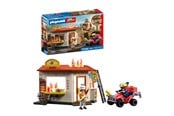 Playmobil - Playmobil City Action - Fire Quad with Burger Shop - 72195