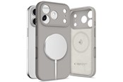 Handys - Cover & Cases - Tech-Protect  Silicone MagSafe Case for iPhone 17 Pro Max - Gray - 5906302330287
