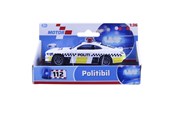 Spielzeugauto - Impulse Toys Politibil dansk m/pullback die-cast 11cm 1:36 - 5010042A
