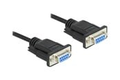Parallele / Serielle Kabel - DeLOCK - serial cable - DB-9 to DB-9 - 3 m - 86606