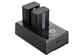 Kameras und Objektivzubehör - SmallRig 3818 NP-FW50 Battery & Charger Kit - 3818