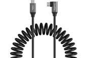 Kameras und Objektivzubehör - SmallRig 5730 USB-C Data Cable Coiled (Straight to Angled) - 5730