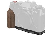 Kameras und Objektivzubehör - SmallRig 5666 L-Shaped Mount Plate with Wooden Handle for FUJIFILM X-T30 / T30 II / T30 III Black - 5666