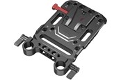 Kameras und Objektivzubehör - SmallRig 3016 Battery Plate V-Mount w Rod Clamp - 3016