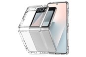 Handys - Cover & Cases - Tech-Protect  FlexAir Hybrid Case for Samsung Galaxy Z Flip 6 / 7 FE - Transparent - 5906302330614