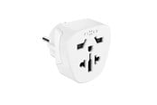 Stromkabel (Extern) - FIXED Travel Adapter Schuko EU/World White - FIXCT-EU2-WH
