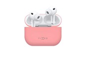 Handys - Anderes Zubehör - FIXED Silky Silicone case for Apple AirPods Pro 3 Pink - FIXSIL-1629-PI