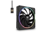 Gehäuselüfter - Thermaltake TS140 EX RGB PC Cooling Fan - Black (3pack) - Gehäuselüfter - 140mm - Schwarz - 32 dBA - CL-F208-PL14SW-A
