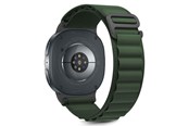 Smartwatch - Accessories - Tech-Protect Nylon Stripe Strap for Samsung Galaxy Watch 40 / 44 / 46 mm - Green - 5906302331284