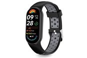 Smartwatch - Accessories - Tech-Protect IconBand Air Strap for Xiaomi Smart Band 8 / 9 / 10 / NFC - Black & Gray - 5906302331338