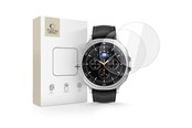 Handys - Schutzfolie - Tech-Protect Glass Fit+ 2-pack Tempered Glass for Samsung Galaxy Watch 8 Classic 46mm - Clear - 5906302331505