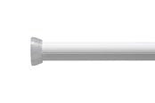 Badezimmerzubehör - Croydex Weiße Teleskop-Duschvorhangstange 110 - 195 cm - GP89001