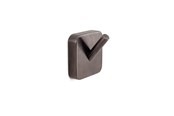 Badezimmerzubehör - Gedy Tonga 2 Stück Haken - Gunmetal - TO2781