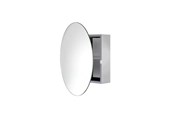 Badezimmerzubehör - Croydex Severn Spiegelschrank mit rundem Spiegel - WC836005