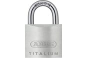 Sicherheitsausrüstung & Arbeitskleidung - ABUS 54TI/50 - Padlock - Silver - 80608