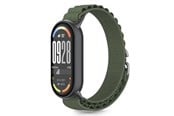 Smartwatch - Accessories - Tech-Protect Nylon Pro Strap for Xiaomi Smart Band 8 / 9 / 10 / NFC - Green - 5906302331437