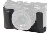 Kamerataschen - SmallRig 5698 Leather Half Case for Panasonic LUMIX L10 Black - 5698