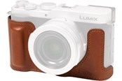 Kamerataschen - SmallRig 5699 Leather Half Case for Panasonic LUMIX L10 Brown - 5699