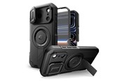 Handys - Cover & Cases - Tech-Protect Kevlar MagSafe Case for iPhone 17 Pro Max - Black - 5906302331642