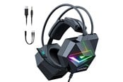 Kopfhörer/Headsets - ONIKUMA X20 gaming headphones (black) - X20 BLCK
