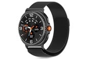 Smartwatch - Accessories - Tech-Protect MilaneseBand for Samsung Galaxy Watch 40/44/46 mm - Black - 5906302331888