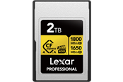 Speicherkarten - Lexar Professional GOLD CFexpress 4.0 Type A - 2TB - LCAEXG4002T-RNENG