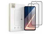 Handys - Schutzfolie - Tech-Protect Glass Fit+ 2-pack Tempered Glass for Xiaomi Poco M7 - Black - 5906302332625