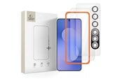Handys - Schutzfolie - Tech-Protect Easy Set+ 3-pack Tempered Glass for Samsung Galaxy S25 FE - Clear - 5906302332762