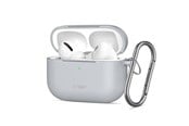 Handys - Cover & Cases - Tech-Protect Silicone Hook Case for AirPods Pro - Grey - 5906302333141