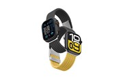 Smartwatch - Accessories - AmazingThing Set of 2  Blend Band for Apple Watch 45/46/49mm - Yellow-Black/Black - TW49BY