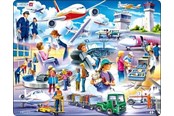 Puzzle - Larsen Puzzles Puzzle Airport - 42 pieces Maxi (36.5x28.5 cm) Boden - US27