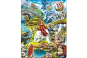 Puzzle - Larsen Puzzles Puzzle Folktale - 30 pieces Maxi (36.5x28.5 cm) Boden - US23