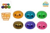 Kleine Mitbringsel für Kinder - Trend Toys Kawaii Glitter Slime Dumplings 1pcs 8.5cm. In Steam basket - 201088