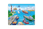 Puzzle - Larsen Puzzles Puzzle Harbor - 35 pieces Maxi (36.5x28.5 cm) Boden - US2