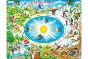 Puzzle - Larsen Puzzles Puzzle The Four Seasons - 44 pieces Maxi (36.5x28.5 cm) Boden - SS3
