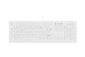 Tastaturen - Cherry Contour Active Key MedicalKey ClassicClean AK-C8100 - keyboard - medical hygienic design full size - AZERTY - French - white Input Device - Tastatur - Französisch - Weiss - AK-C8100F-U1-W/FR
