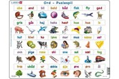 Puzzle - Larsen Puzzles Puzzle Learn to Read - 40 pieces Maxi (36.5x28.5 cm) Boden - LS41