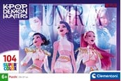 Puzzle - Clementoni K-Pop Demon Hunters 104 brikker - 21762
